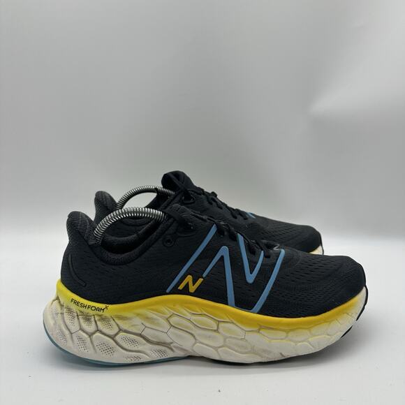 Mens Size 9D New Balance Fresh Foam X More V4 NB Black Ginger Running MMORCD4 - Picture 1 of 10
